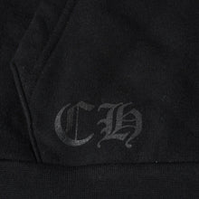 画像をギャラリービューアに読み込む, 新品同様 CHROME HEARTS クロムハーツ 大阪限定ホースシュー ジップアップフーディ パーカー 大阪限定 ホースシュー CHプラス スクロールラベル ダガー ブラック シルバー925 XLサイズ 中古 4a004313