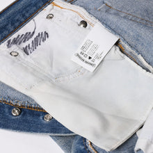 画像をギャラリービューアに読み込む, CHROME HEARTS クロムハーツ × Levi's リーバイス デニムパンツ ジーンズ サイズ32 クロスボール インディゴブルー 美品 中古 4a004333