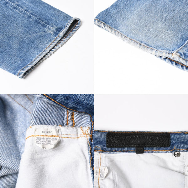 CHROME HEARTS クロムハーツ × Levi's リーバイス デニムパンツ ジーンズ サイズ32 クロスボール インディゴブルー 美品 中古 4a004333