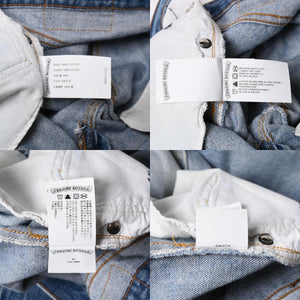 CHROME HEARTS クロムハーツ × Levi's リーバイス デニムパンツ ジーンズ サイズ32 クロスボール インディゴブルー 美品 中古 4a004333
