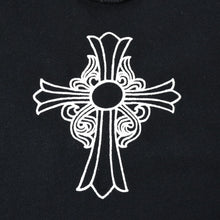 画像をギャラリービューアに読み込む, 極美品 CHROME HEARTS クロムハーツ ヘイリークロス タンクトップ ノースリーブ フローラルハート スクロールラベル ブラック Sサイズ 中古 4a004319