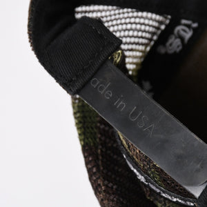 極美品 CHROME HEARTS クロムハーツ FOTI フォティ メッシュトラッカーキャップ 帽子 カモフラメッシュキャップ 中古 4a004309