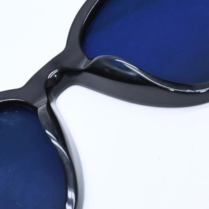Excellent condition PRADA sunglasses, black with dark blue lenses, SPR A04-F, size 54.◻18 Used 4a004314