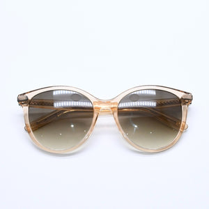 Mint condition BOTTEGA VENETA sunglasses, clear, brown, beige, BV219/S, size 55◻19 145 Used 4a004324