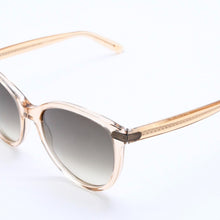 画像をギャラリービューアに読み込む, 極美品 BOTTEGA VENETA ボッテガ ヴェネタ Sunglasses サングラス クリア ブラウン ベージュ BV219/S サイズ55◻︎19 145 中古 4a004324
