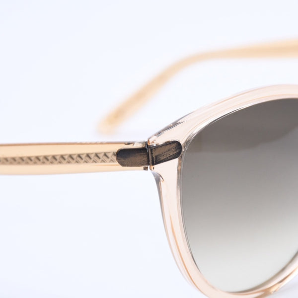 Mint condition BOTTEGA VENETA sunglasses, clear, brown, beige, BV219/S, size 55◻19 145 Used 4a004324