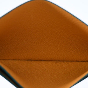 New and unused GOYARD Saint Sulpice Card Case PVC Vozel Calfskin Green STSULPPMLTY01CL01X Used 4a004322