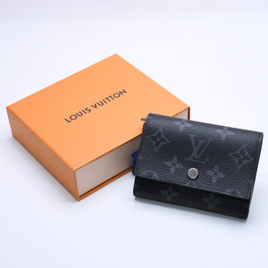 新品同様品 LOUIS VUITTON ルイヴィトン モノグラムエクリプス ヴィクターウォレット M12598 ブラック 中古 4a004259
