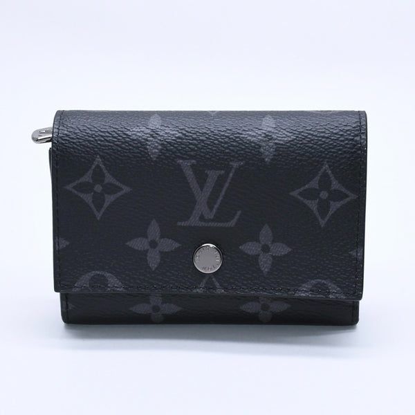 新品同様品 LOUIS VUITTON ルイヴィトン モノグラムエクリプス ヴィクターウォレット M12598 ブラック 中古 4a004259
