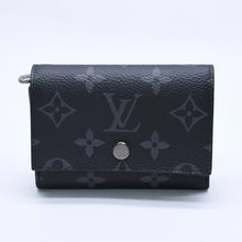 画像をギャラリービューアに読み込む, 新品同様品 LOUIS VUITTON ルイヴィトン モノグラムエクリプス ヴィクターウォレット M12598 ブラック 中古 4a004259