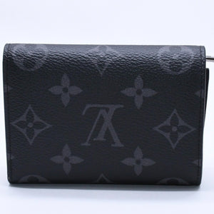 新品同様品 LOUIS VUITTON ルイヴィトン モノグラムエクリプス ヴィクターウォレット M12598 ブラック 中古 4a004259