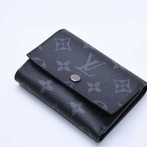 新品同様品 LOUIS VUITTON ルイヴィトン モノグラムエクリプス ヴィクターウォレット M12598 ブラック 中古 4a004259