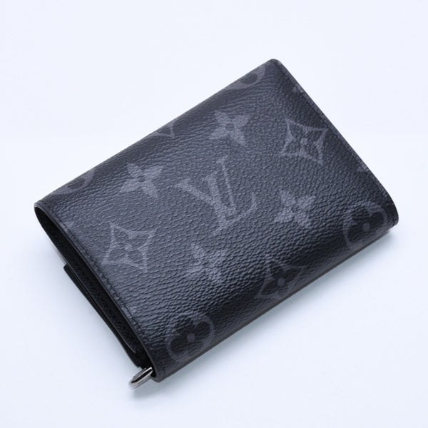 新品同様品 LOUIS VUITTON ルイヴィトン モノグラムエクリプス ヴィクターウォレット M12598 ブラック 中古 4a004259