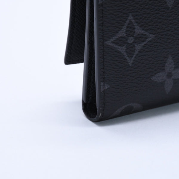 新品同様品 LOUIS VUITTON ルイヴィトン モノグラムエクリプス ヴィクターウォレット M12598 ブラック 中古 4a004259