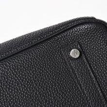 画像をギャラリービューアに読み込む, 極美品 HERMES エルメス BIRKIN バーキン35 ブラック シルバー金具 トゴハンドバッグ □N刻印 中古 4a004337