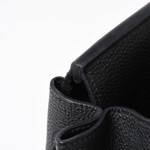 極美品 HERMES エルメス BIRKIN バーキン35 ブラック シルバー金具 トゴハンドバッグ □N刻印 中古 4a004337