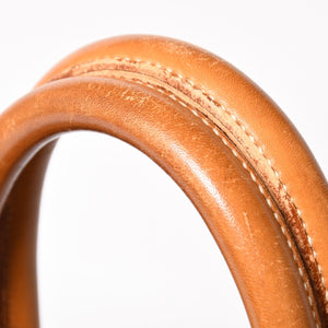 HERMES エルメス ハンドバッグ バーキン オータクロア45 ヴァッシュ ナチュラル ブロンズ金具 X刻印 美品 中古 4a004338