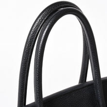 画像をギャラリービューアに読み込む, 極美品 HERMES エルメス BIRKIN バーキン35 ブラック シルバー金具 トゴハンドバッグ □N刻印 中古 4a004337