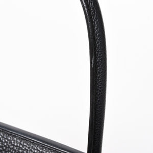 極美品 HERMES エルメス BIRKIN バーキン35 ブラック シルバー金具 トゴハンドバッグ □N刻印 中古 4a004337