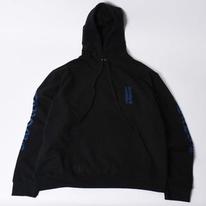 New and unused CHROME HEARTS Sweat Hoodie Size XL Old English Logo Black Used 4a000434