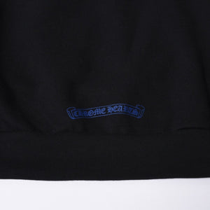 New and unused CHROME HEARTS Sweat Hoodie Size XL Old English Logo Black Used 4a000434