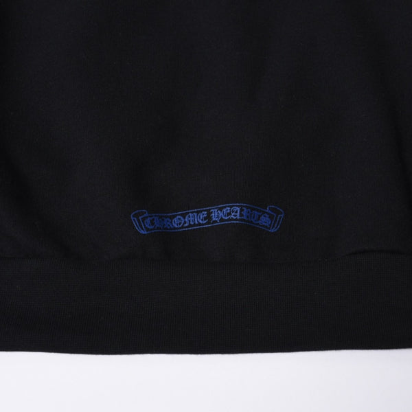 New and unused CHROME HEARTS Sweat Hoodie Size XL Old English Logo Black Used 4a000434