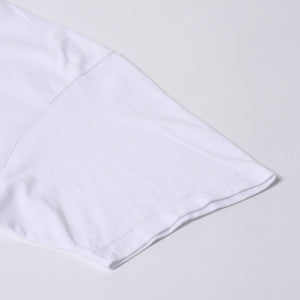 極美品 CHROME HEARTS クロムハーツ オレンジセメタリークロス Tシャツ プリント キングタコ ホワイト オレンジ サイズXXL 中古 4a000030