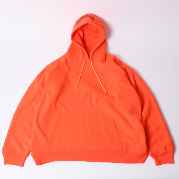 Like New Chrome Hearts Vintage Old Thermal Lined Hoodie U.S.AAcrylic, orange, size L, used, item number 4a000464