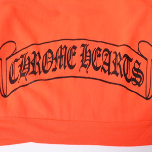 Like New Chrome Hearts Vintage Old Thermal Lined Hoodie U.S.AAcrylic, orange, size L, used, item number 4a000464
