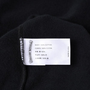 New and unused CHROME HEARTS Sweat Hoodie Size XL Old English Logo Black Used 4a000434