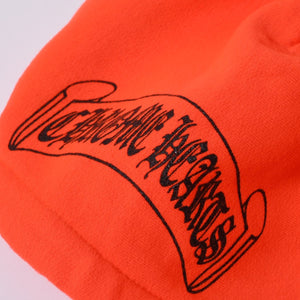 Like New Chrome Hearts Vintage Old Thermal Lined Hoodie U.S.AAcrylic, orange, size L, used, item number 4a000464