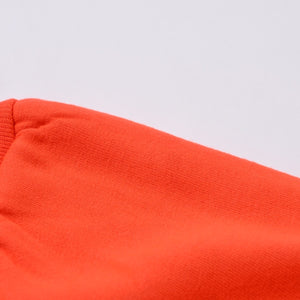 Like New Chrome Hearts Vintage Old Thermal Lined Hoodie U.S.AAcrylic, orange, size L, used, item number 4a000464