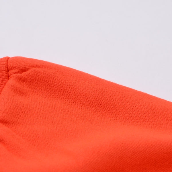 Like New Chrome Hearts Vintage Old Thermal Lined Hoodie U.S.AAcrylic, orange, size L, used, item number 4a000464