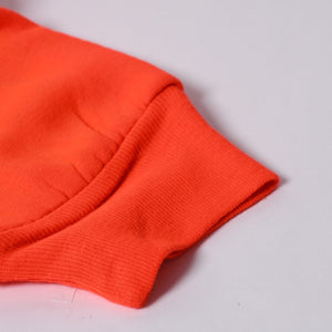 Like New Chrome Hearts Vintage Old Thermal Lined Hoodie U.S.AAcrylic, orange, size L, used, item number 4a000464