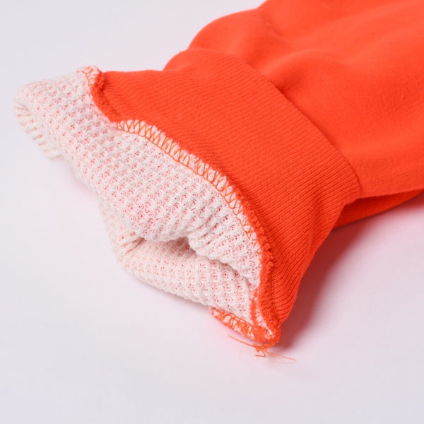 Like New Chrome Hearts Vintage Old Thermal Lined Hoodie U.S.AAcrylic, orange, size L, used, item number 4a000464