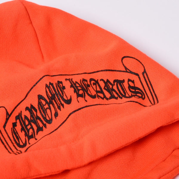 Mint condition Chrome Hearts vintage old thermal-lined hoodie U.S.AAcrylic, orange, size M, used, item number 4a000465