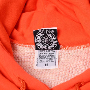 Mint condition Chrome Hearts vintage old thermal-lined hoodie U.S.AAcrylic, orange, size M, used, item number 4a000465