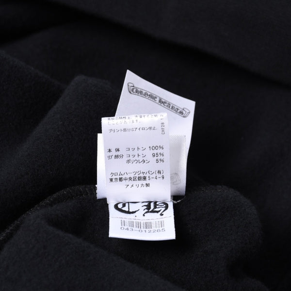 New and unused CHROME HEARTS Sweat Hoodie Size XL Old English Logo Black Used 4a000434