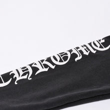 画像をギャラリービューアに読み込む, Chrome Hearts クロムハーツ RN 91210 ホースシューバックプリント ブラック サイズL 美品 中古 4a000462