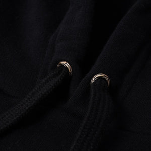 New and unused CHROME HEARTS Sweat Hoodie Size XL Old English Logo Black Used 4a000434