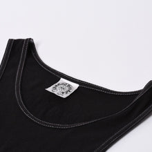 画像をギャラリービューアに読み込む, CHROME HEARTS クロムハーツ タンクトップ ノースリーブ サイズL T BAR プリント ブラック 美品 中古 4a000001