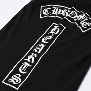 CHROME HEARTS クロムハーツ タンクトップ ノースリーブ サイズL T BAR プリント ブラック 美品 中古 4a000001