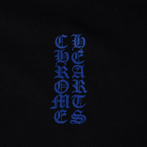 New and unused CHROME HEARTS Sweat Hoodie Size XL Old English Logo Black Used 4a000434