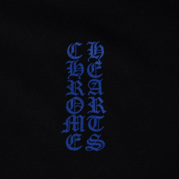 New and unused CHROME HEARTS Sweat Hoodie Size XL Old English Logo Black Used 4a000434