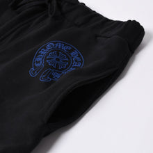 画像をギャラリービューアに読み込む, 新品未使用 CHROME HEARTS クロムハーツ スウェットパンツ サイズL オールドイングリッシュロゴ ブラック 中古 4a000435