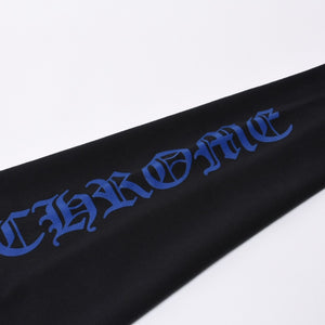 New and unused CHROME HEARTS Sweat Hoodie Size XL Old English Logo Black Used 4a000434