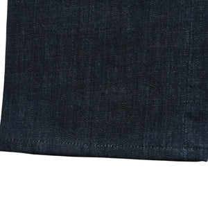Very Good Condition CHROME HEARTS Pants Cross Ball Concho Button Scroll Label Plate Silver 925 29R Size Indigo Blue Used 4a004374