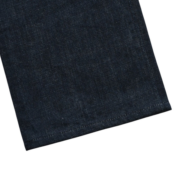 Very Good Condition CHROME HEARTS Pants Cross Ball Concho Button Scroll Label Plate Silver 925 29R Size Indigo Blue Used 4a004374