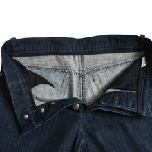 画像をギャラリービューアに読み込む, 極美品 CHROME HEARTS クロムハーツ 5Pocket Denim Pants クロスボールコンチョボタン スクロールラベルプレート ホースシュー ジーンズ シルバー925 29Rサイズ インディゴブルー 中古 4a004374