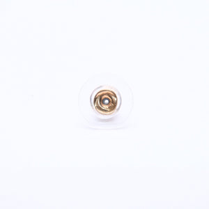 CHANEL Chanel Earrings Coco Mark 00T Engraved Weight Approx. 1.82g Gold Ivory Bicolor Metal GP Good Condition Used 4c061793